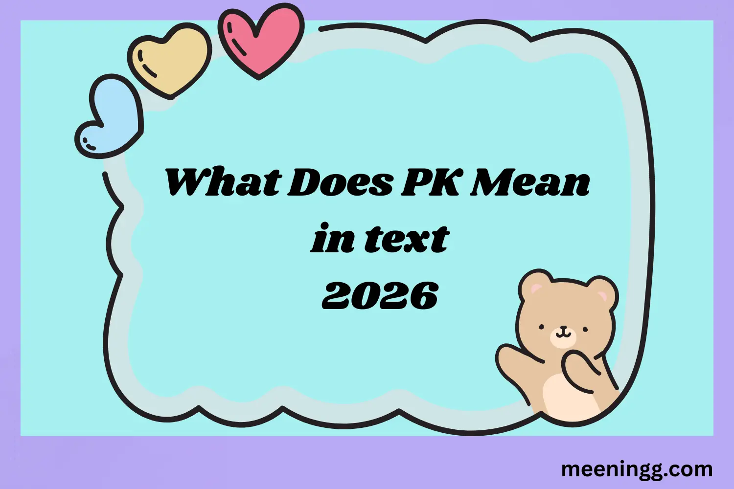 What Does PK Mean in Text