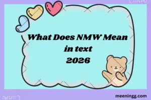 What Does NMW Mean in Text? (2026)